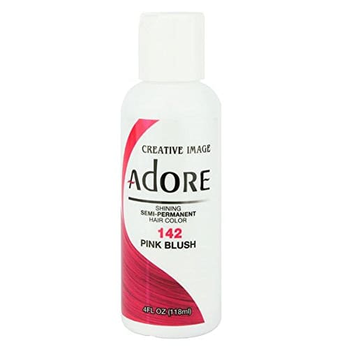 Adore Semi-Permanent Haircolor #142 Pink Blush 4 Ounce Vegan