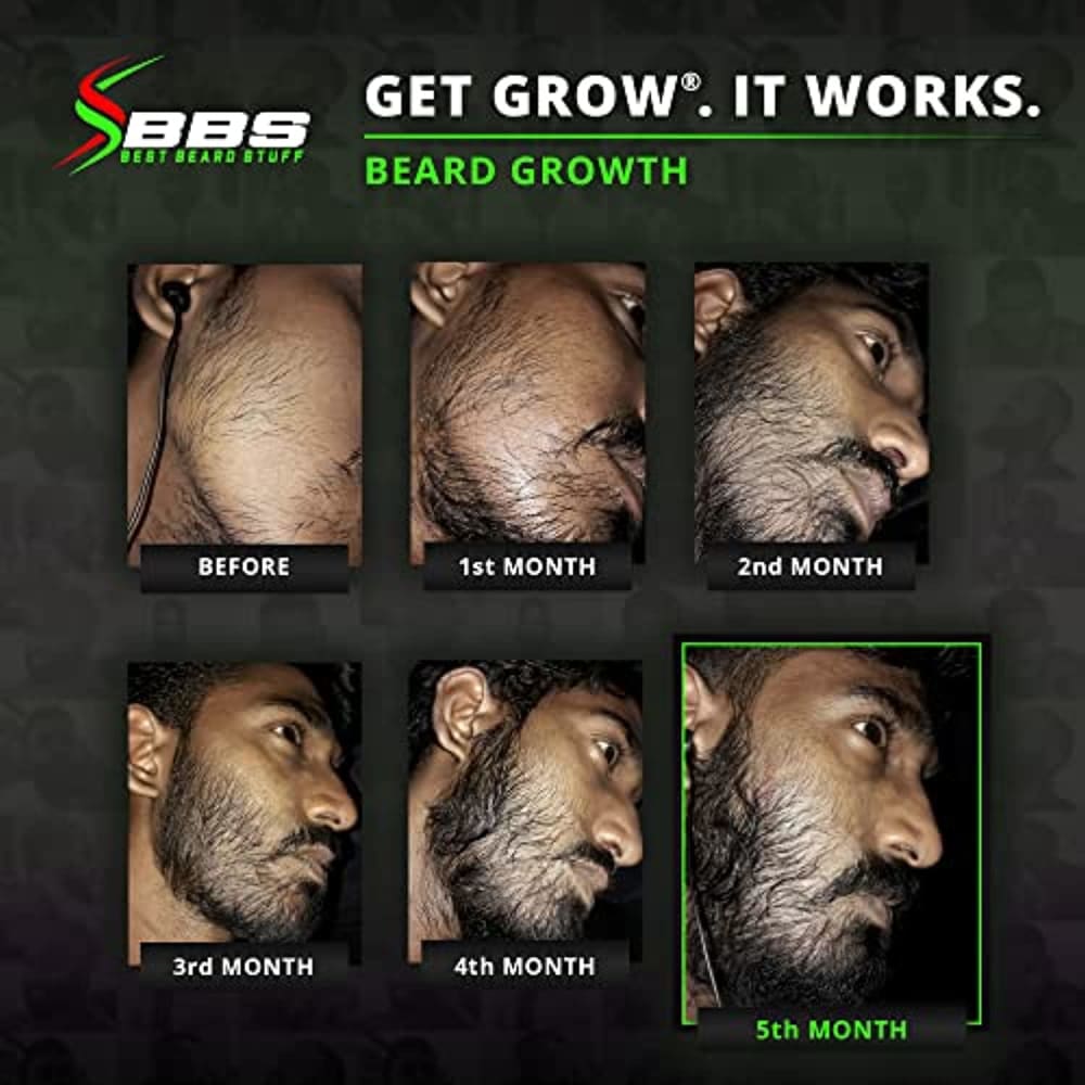 Beard Growth Oil GROW Maximum XXL - Conditioners & Oils
