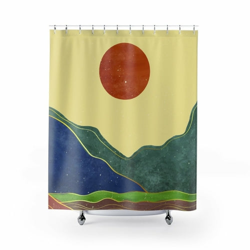 California Sun Shower Curtains