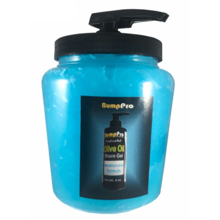 Fwresh Inc BumpPro Olive Oil Shave Gel Mentholated Formula