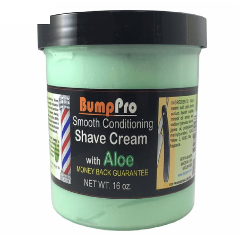 BumpPro Smooth Conditioning Shave Cream With Aloe 16 oz| 