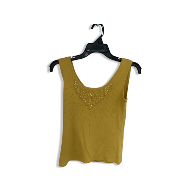 CAL FASHION Woman Fashionable blouse - yellow / small