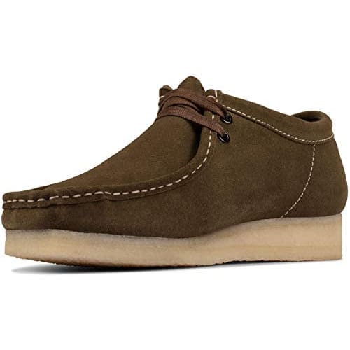 Clarks Originals Wallabee Turmeric Camo - 7 / Khaki - Back 