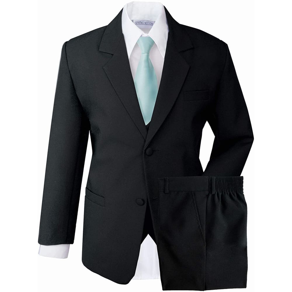 Communion Spring Notion Boys’ Classic Fit Dress Suit Set - 