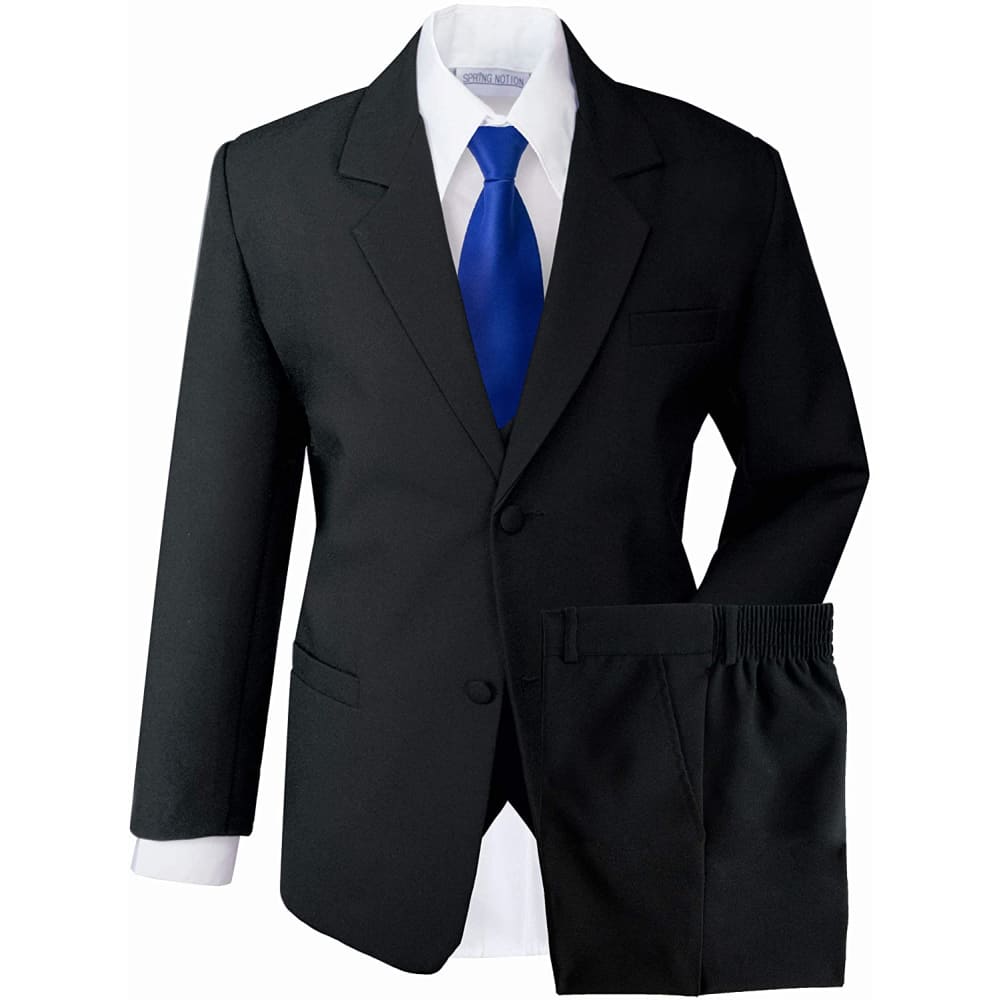 Communion Spring Notion Boys’ Classic Fit Dress Suit Set - 