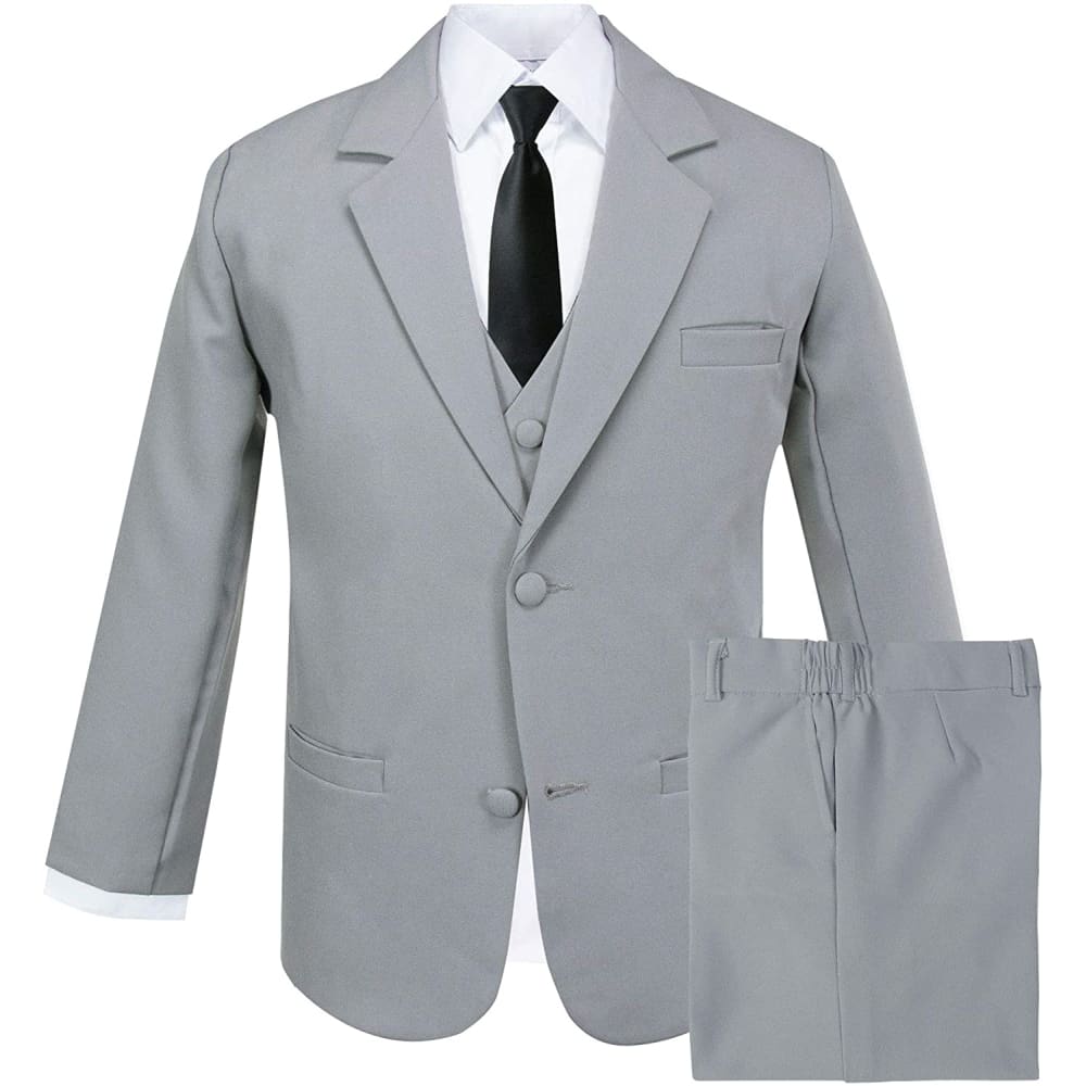 Communion Spring Notion Boys’ Classic Fit Dress Suit Set - 