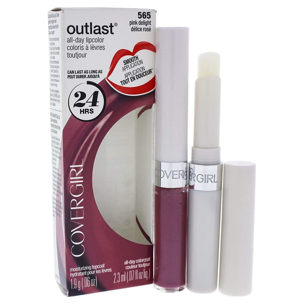 COVERGIRL Outlast All Day Top Coat Clear Pack of 1 - Pink 
