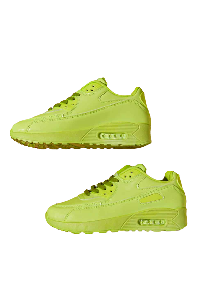 Neon Lime Green Sneakers