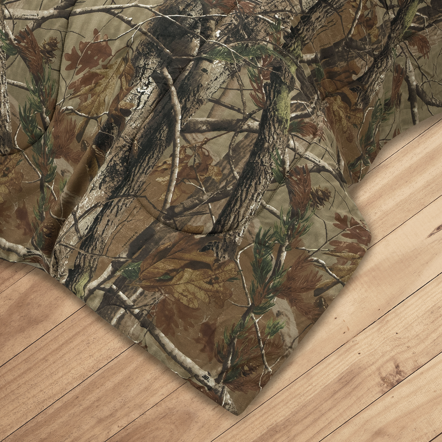 Realtree All Purpose Camouflage Brown Comforter Set