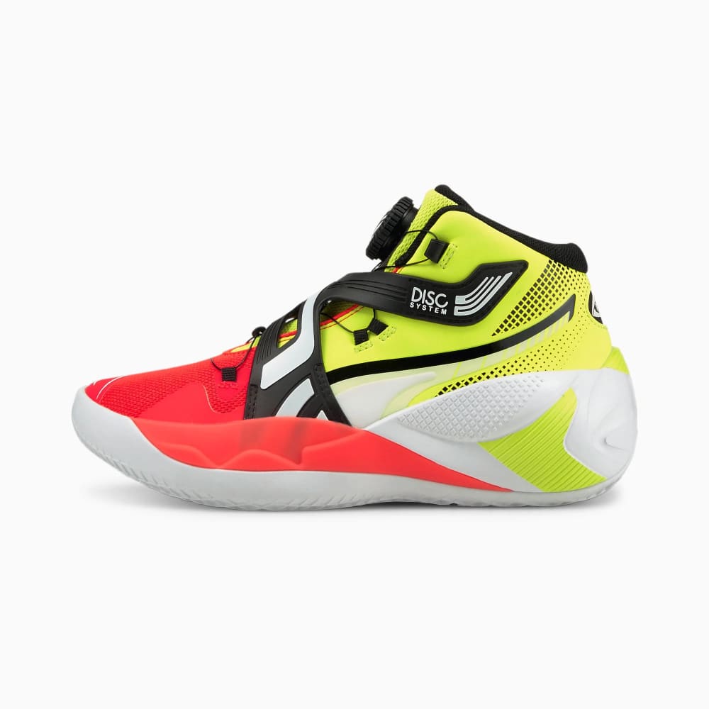 DISC Rebirth Basketball Shoes - US 8 / yellowalert-red blast