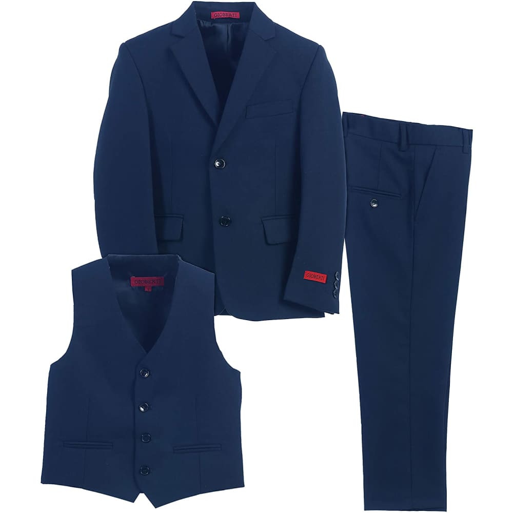 Dressing Up Boy’s Formal Suit Set - 2T / 3pc - Royal Blue - 