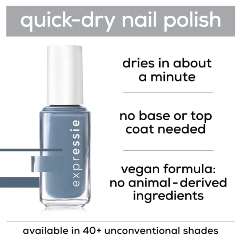 Essie expressie quick-dry nail polish sk8 with destiny 