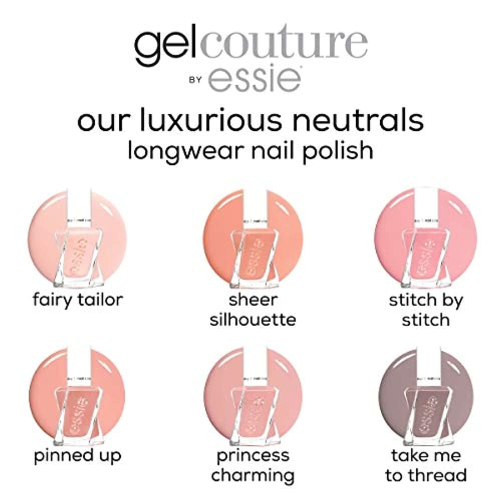 essie Gel Couture 2-Step Longwear Nail Polish Pinned Up Rose