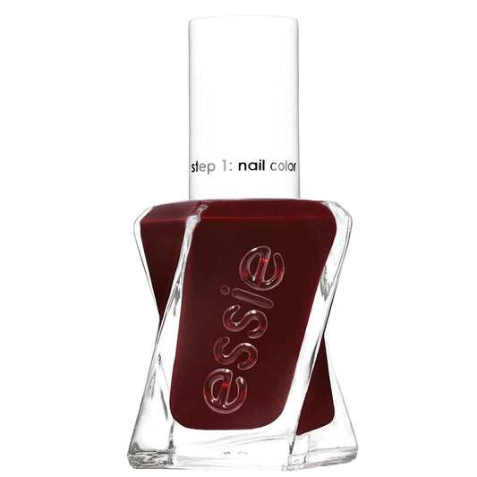 essie Gel Couture Longwear Nail Polish Burgundy Red Bubbles 