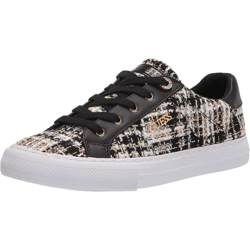 GUESS Women’s Loven Sneaker - 5 / Black - Back to results