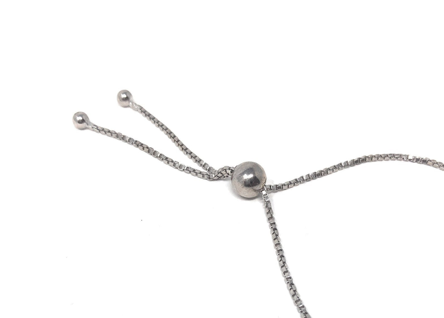 Amazonite Gemstone Bar Bracelet, Sterling Silver Adjustable Bolo