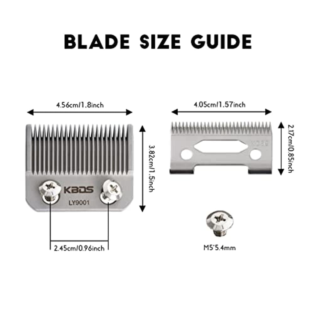 KBDS Professional Replacement Blades for clippers,Precision 