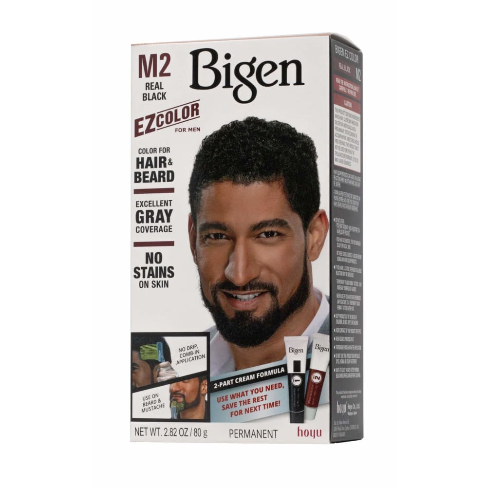 M2 Bigen EZ Color for Men Real Black - 3 Pack - Beauty