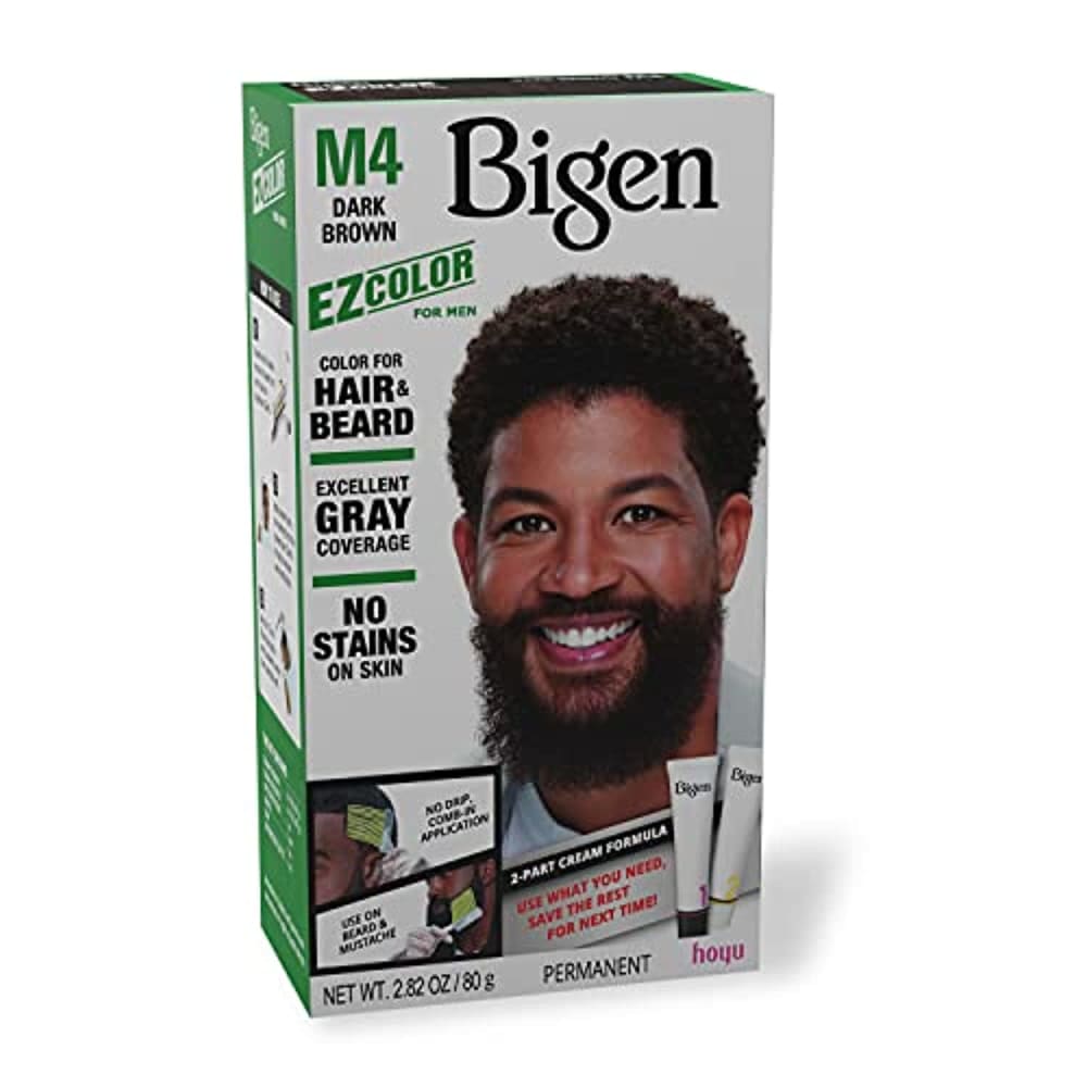 M4 Bigen EZ Color for Men Dark Brown -3 Pack - Back to 