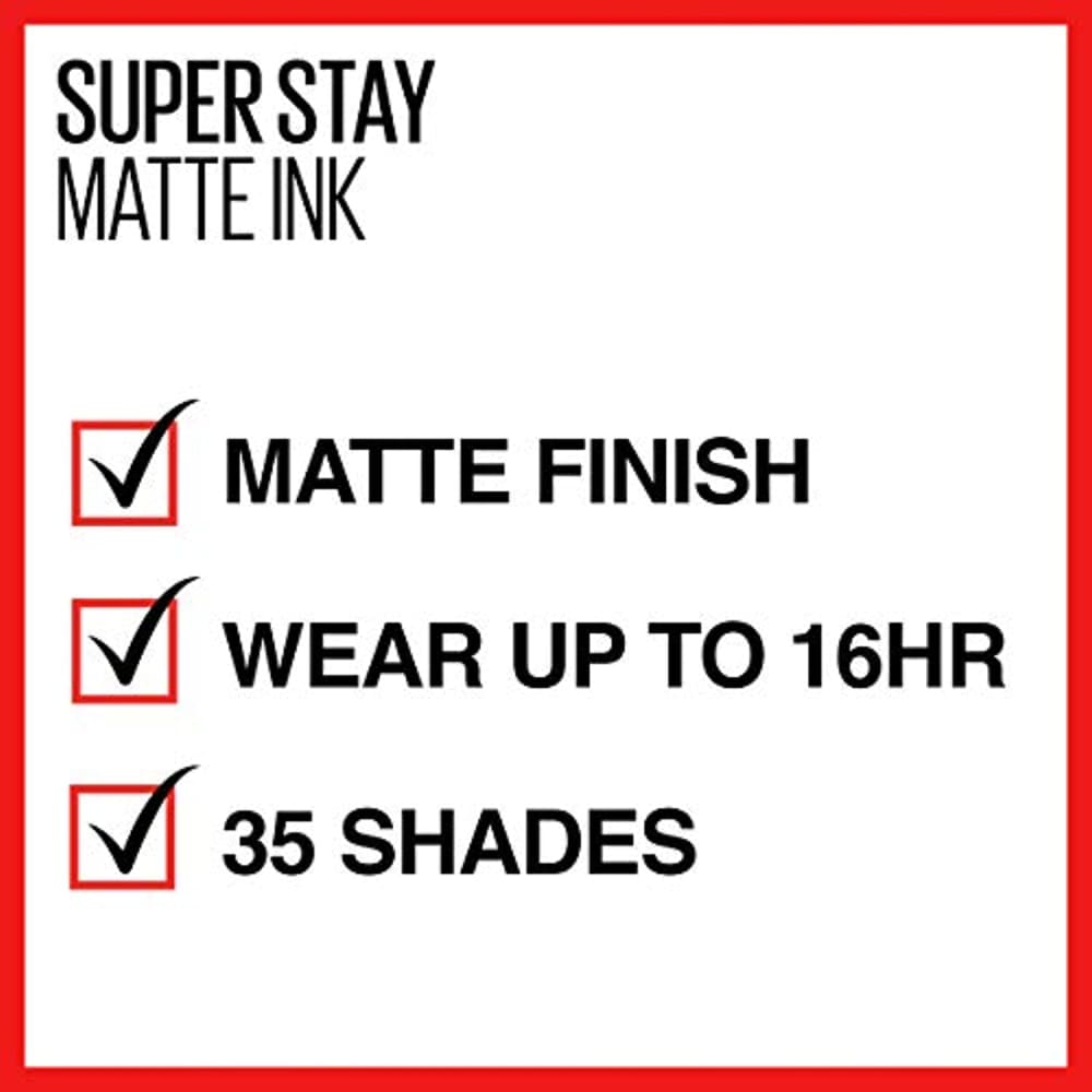 Maybelline Superstay Matte Ink Liquid Lipstick 3 Piece Gift 