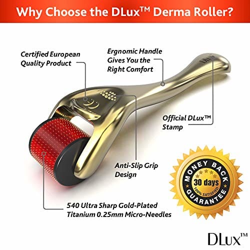 Microneedle Derma Roller with Protective Kit and Ebook:: 