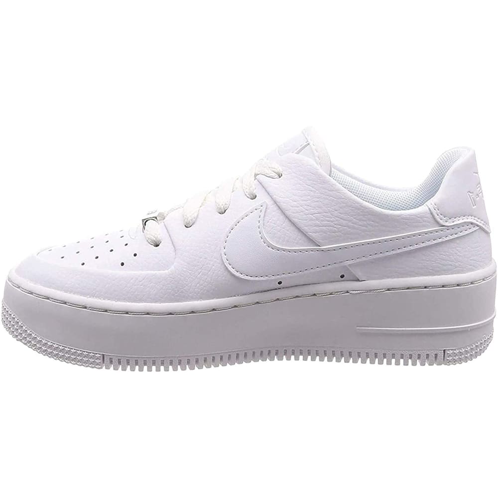 Nike Women’s Basketball Shoes - 5 / White/White - Back to 