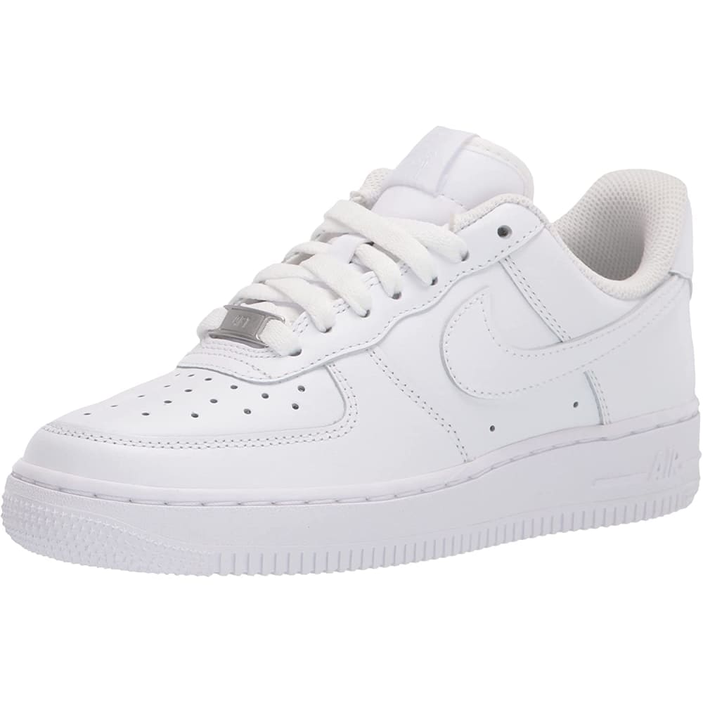 Nike Women’s Basketball Shoes - 5 / White/White-white - Back