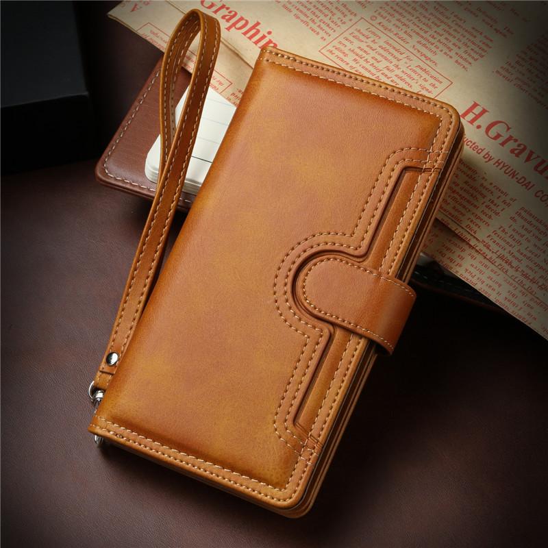 Premium Vegan Leather Wallet Case for iPhone