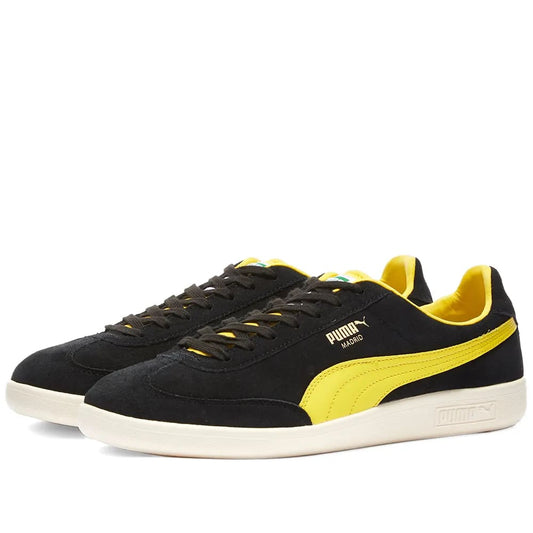 PUMA MADRID 1909 - UK 6.5 / BLACK & CYBER YELLOW