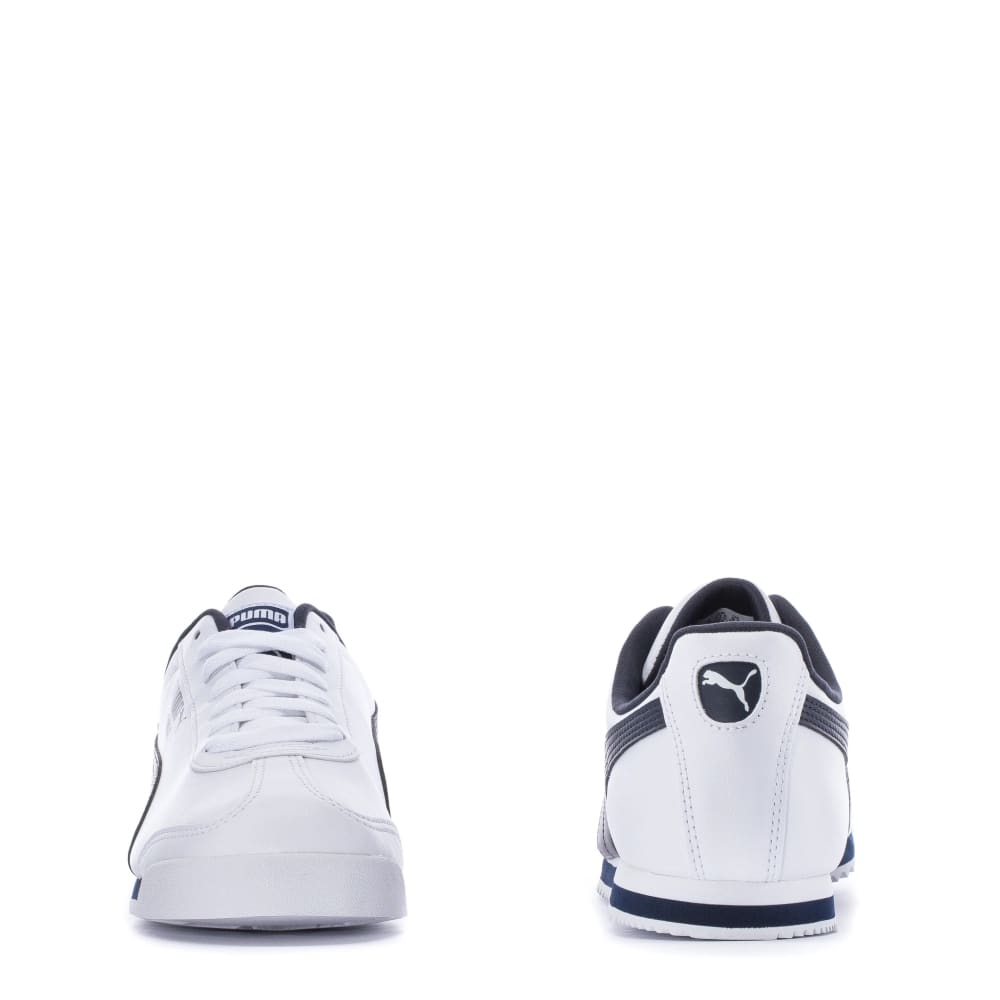 PUMA ROMA BASIC MEN’S - UK 10 / WHITE & BLUE