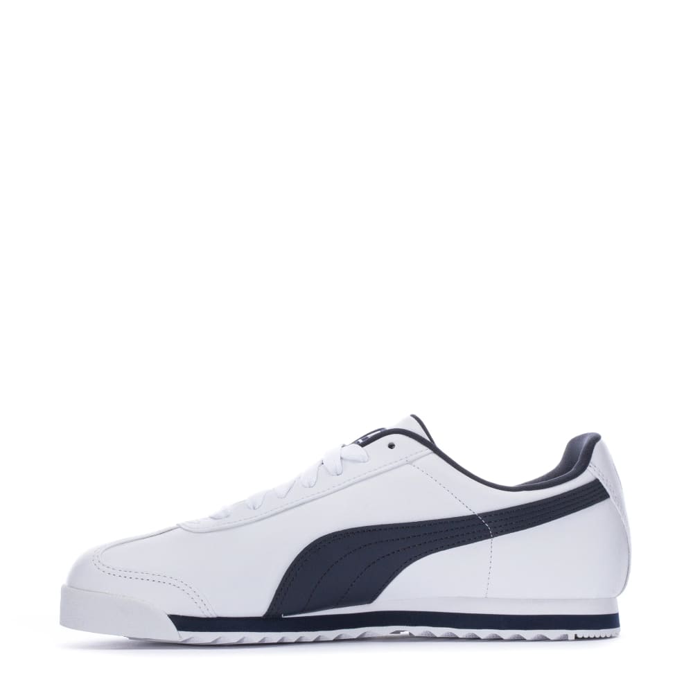 PUMA ROMA BASIC MEN’S - UK 10 / WHITE & BLUE