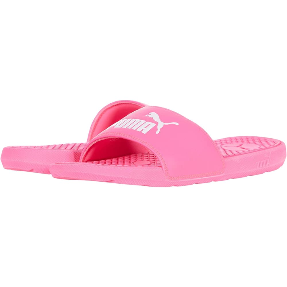 PUMA Women’s Cool Cat Slide Sandal - 5 / Knockout Pink/Puma 