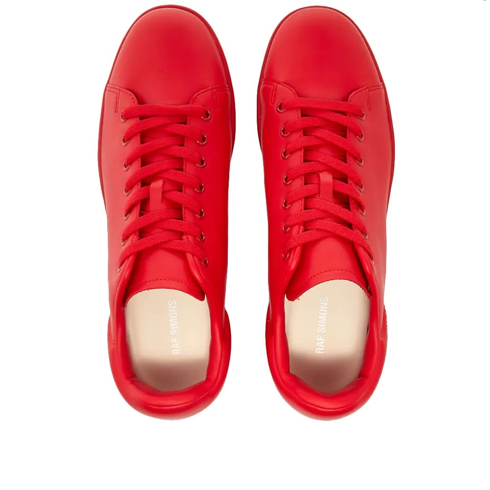 RAF SIMONS ORION LEATHER CUPSOLE - UK 7 / RED