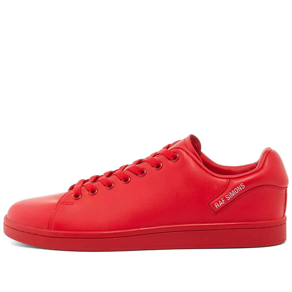 RAF SIMONS ORION LEATHER CUPSOLE - UK 7 / RED