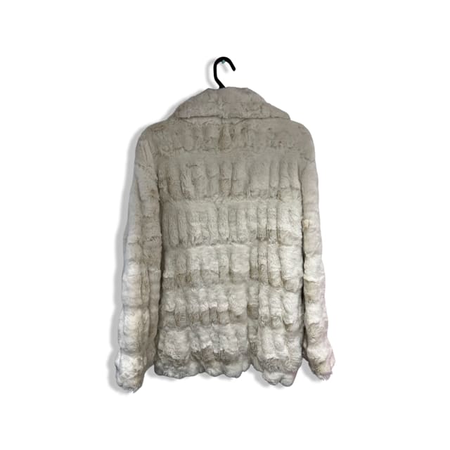 Regent and Company Faux Fur Jacket - large / off white