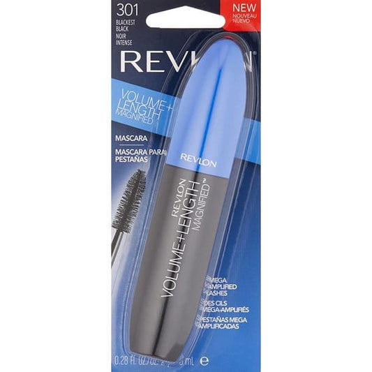 Revlon Volume + Length Magnified Mascara Blackest Black 0.28