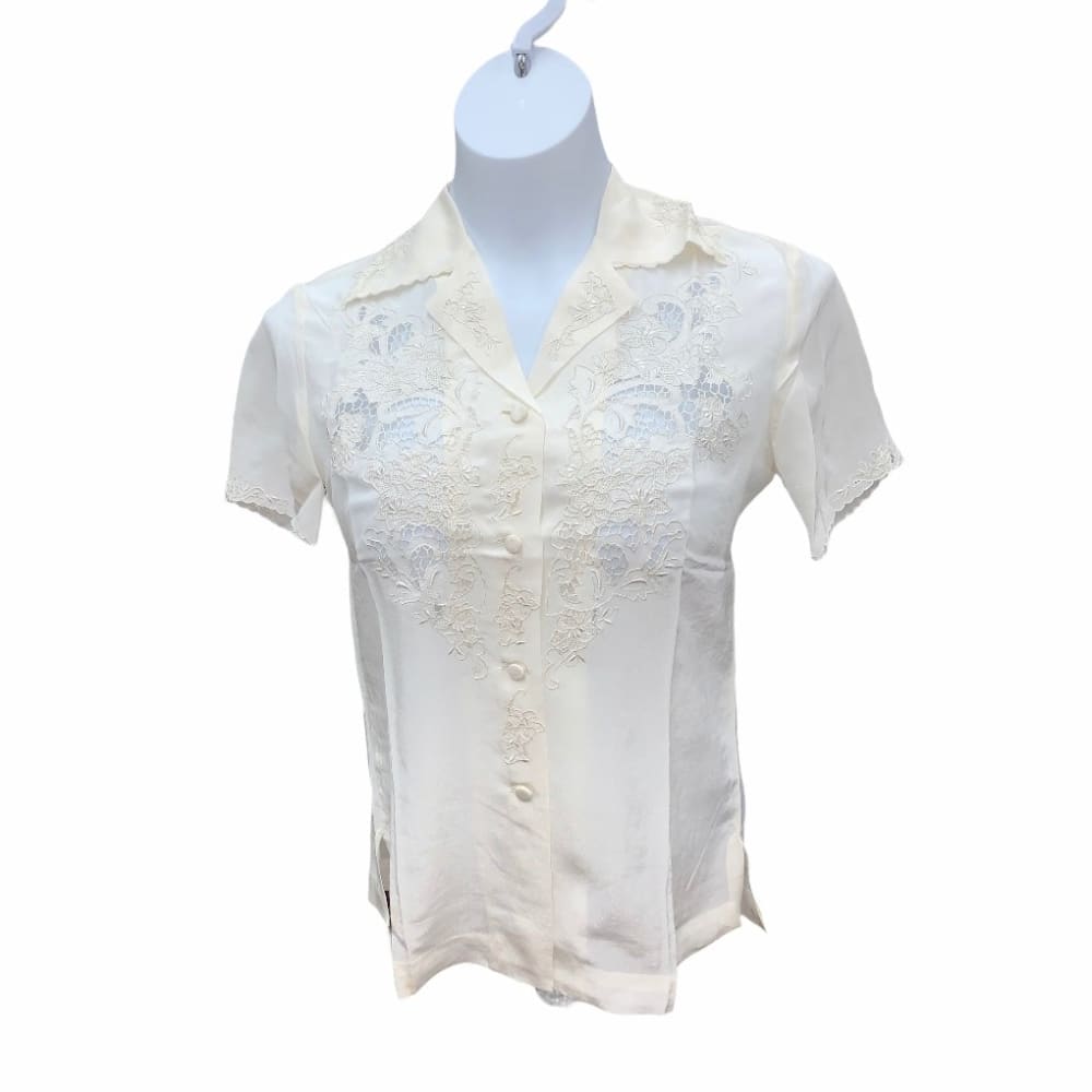 Silk Button up shirt - 32