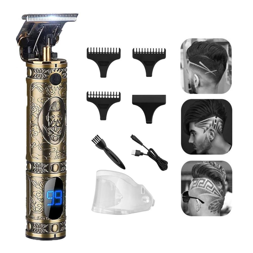 Styling Tools barber tools Hair Clippers LED Display T Blade