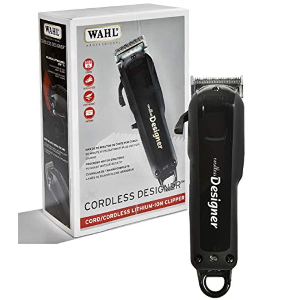 Wahl Professional - Cordless Designer Clipper with 90+ 