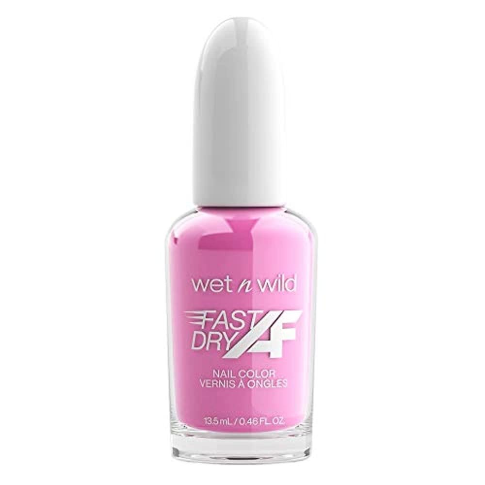Wet n Wild Fast Dry AF Nail Color Pink Heels On The Beach - 