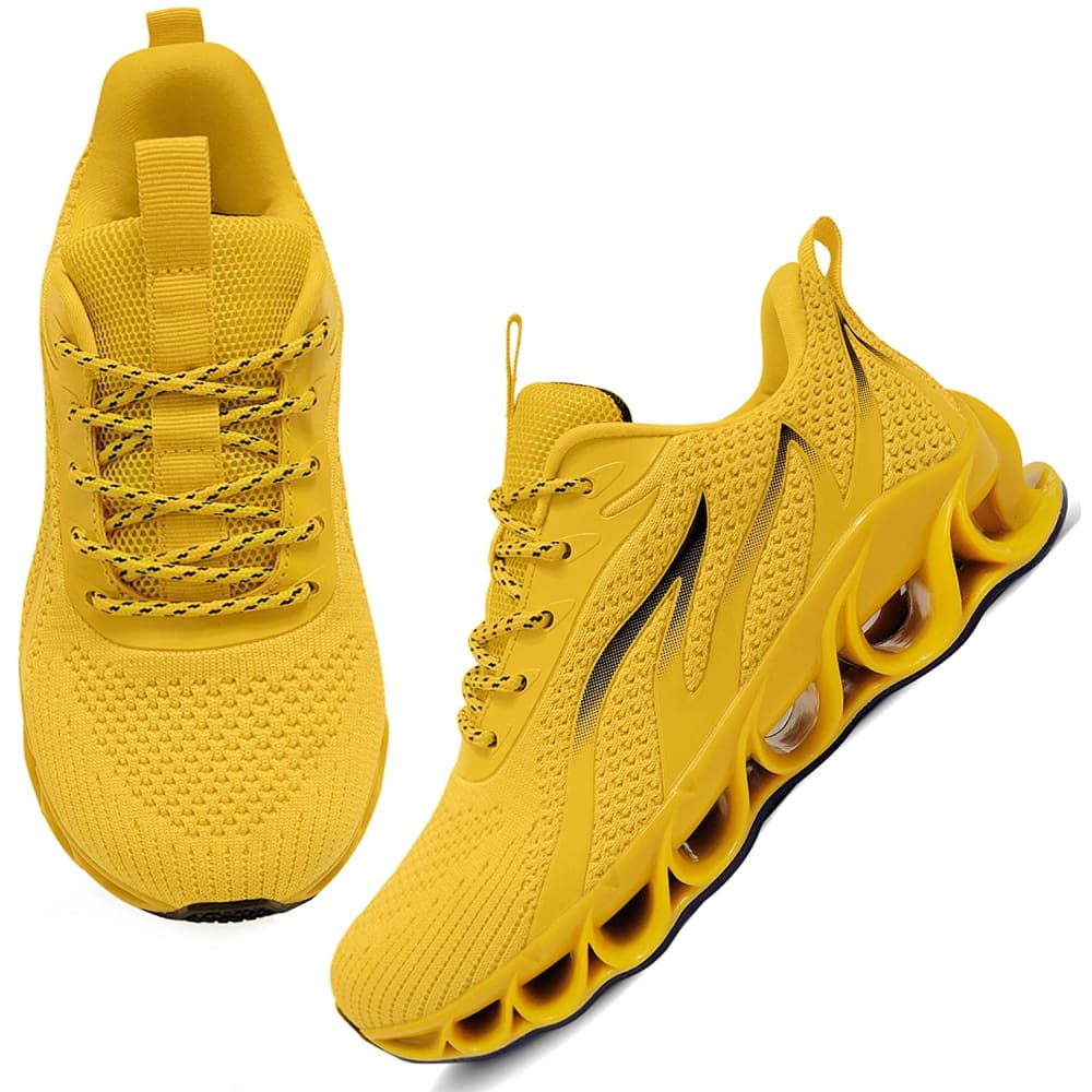 Women Walking Running Non-Slip Shoes - 5.5 / 1-1yellow - 