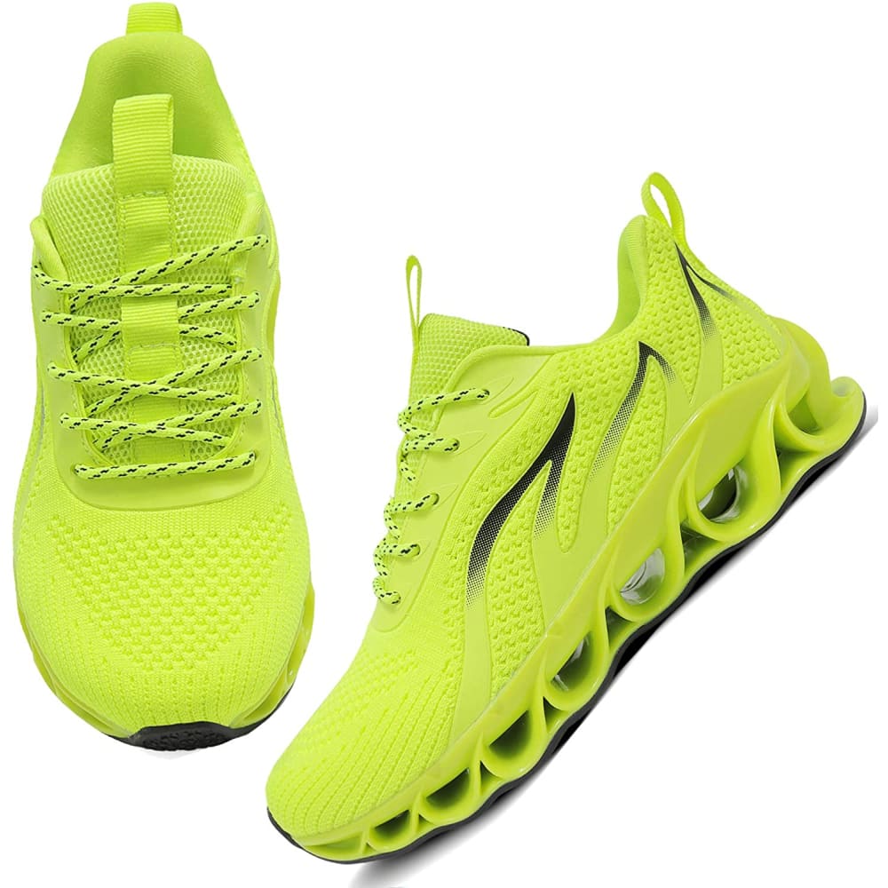 Women Walking Running Non-Slip Shoes - 5.5 / 1-6fluorescent 