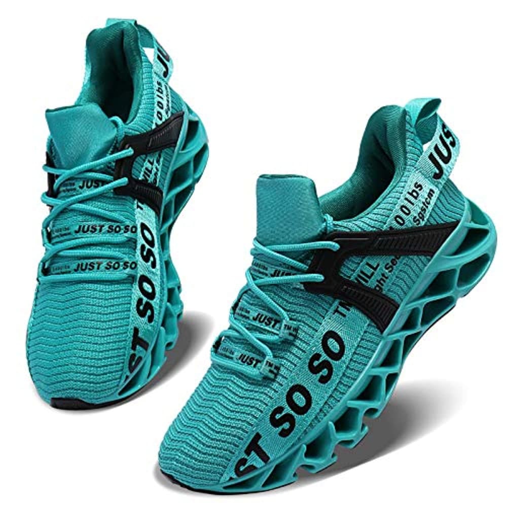Womens Walking Running Shoes Athletic Blade Non Slip - Back 